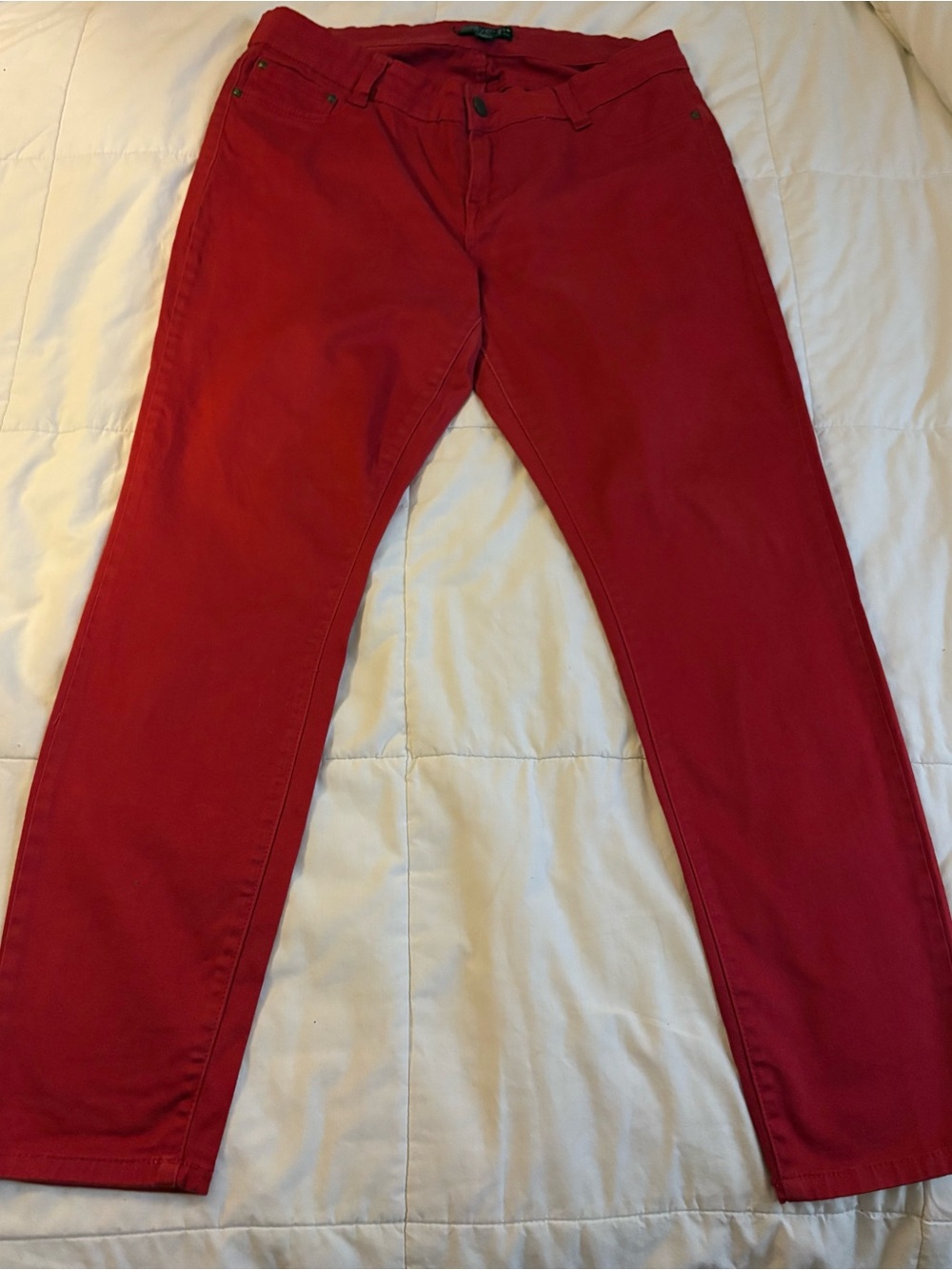 Forever 21 Red Slim Pants